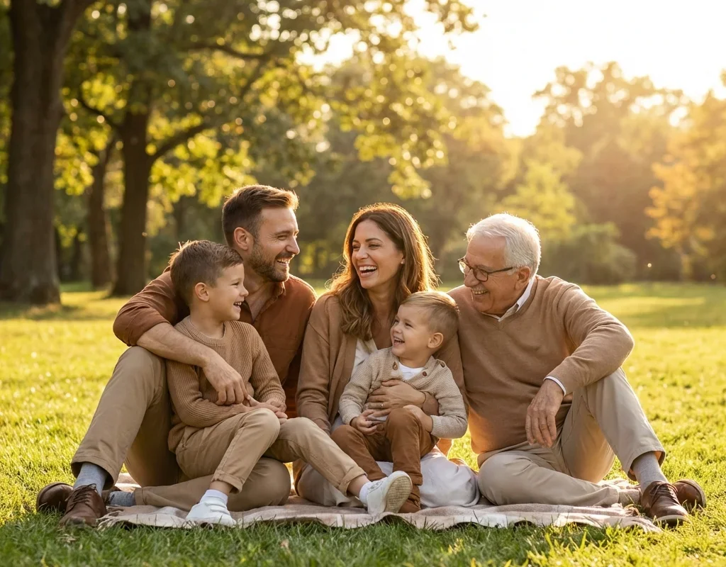 משפחה מאושרת
